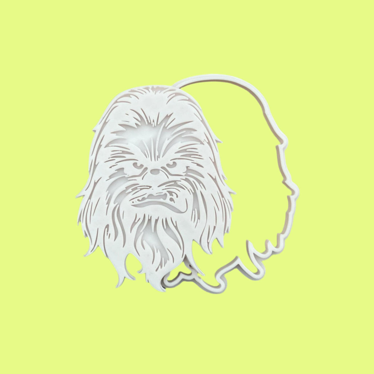 Chewbacca Cookie Cutter and  Embosser Set.