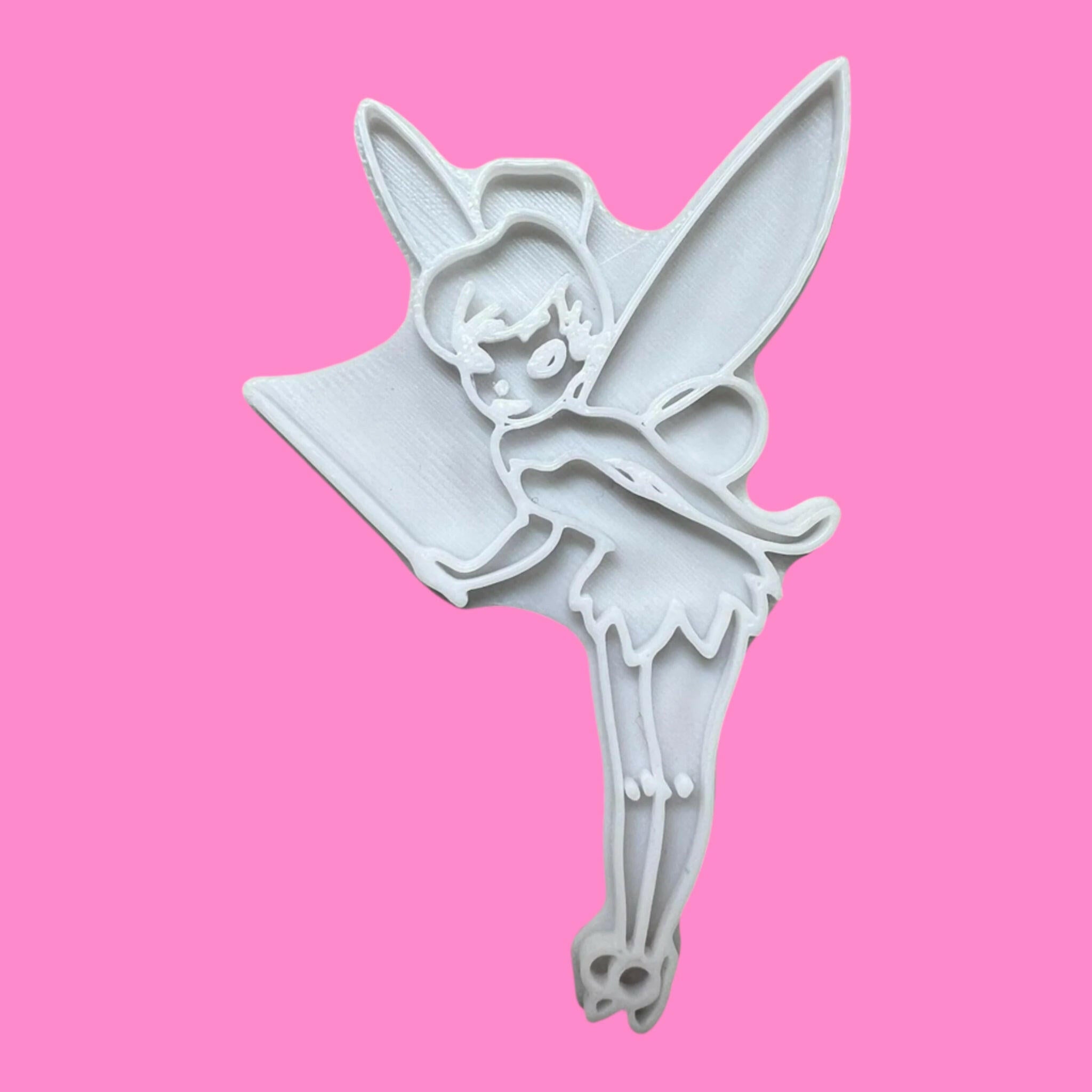 Tinker Bell Fairy Cookie Cutter and  Embosser Set.