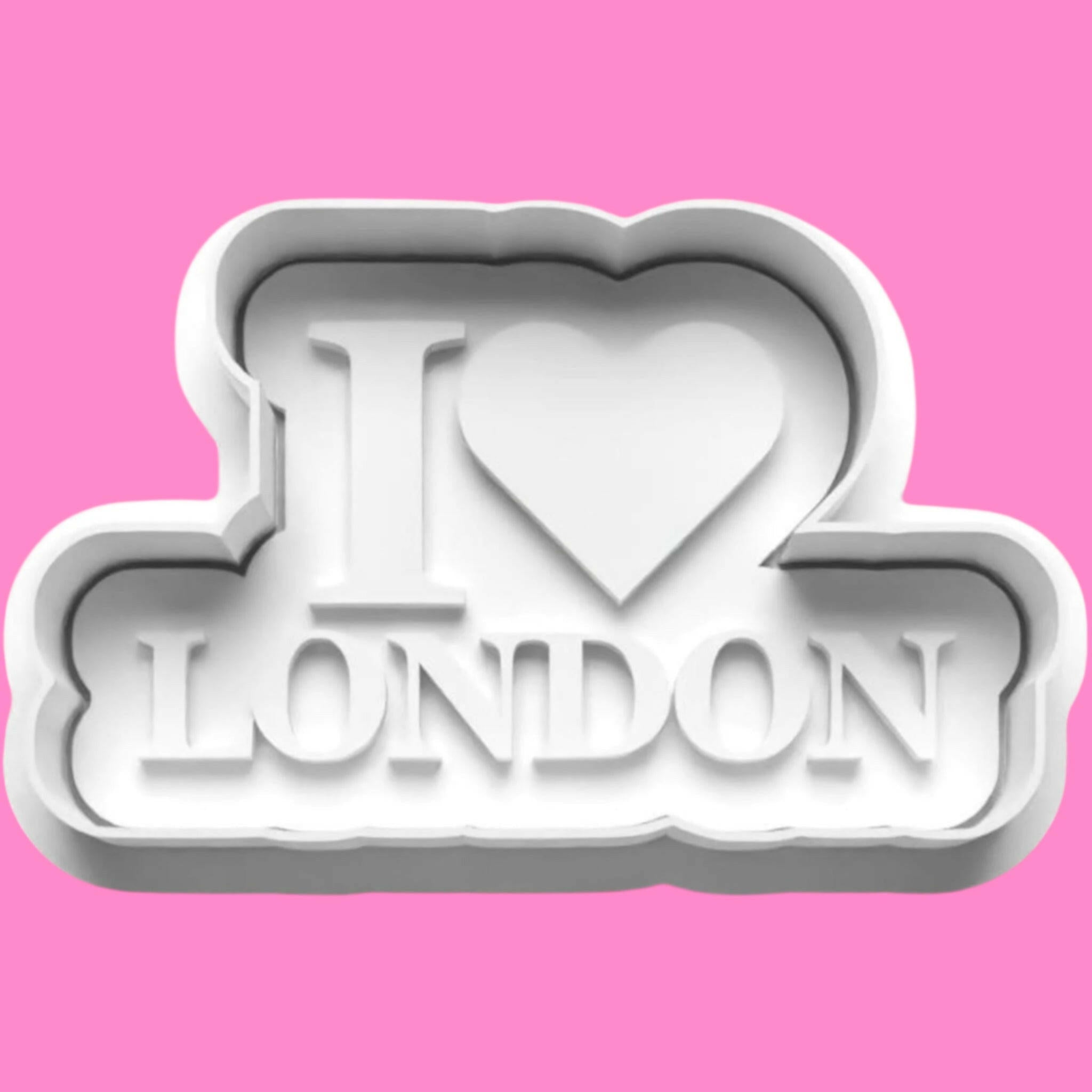 I love London Cookie Cutter and embosser stamp set..