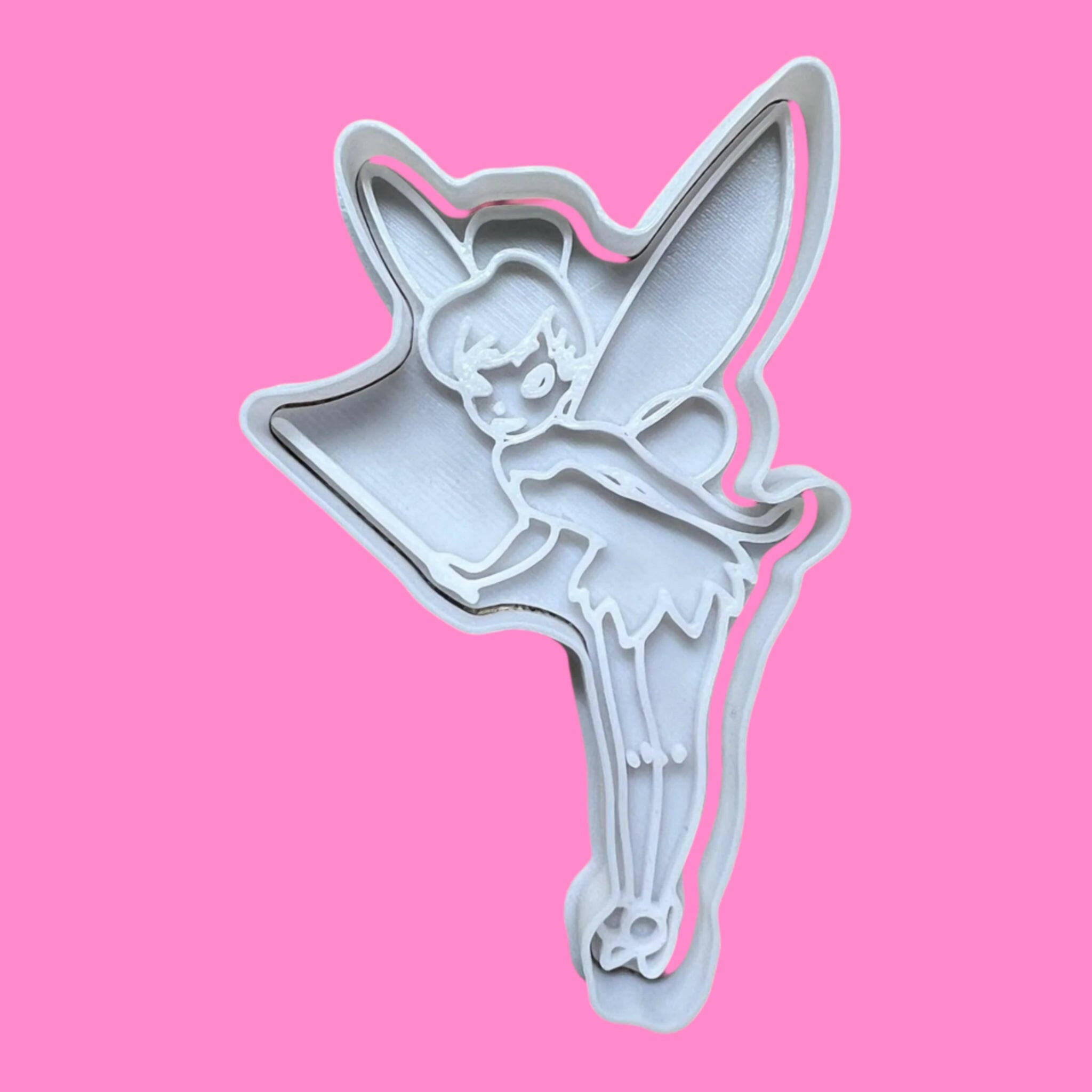Tinker Bell Fairy Cookie Cutter and  Embosser Set.