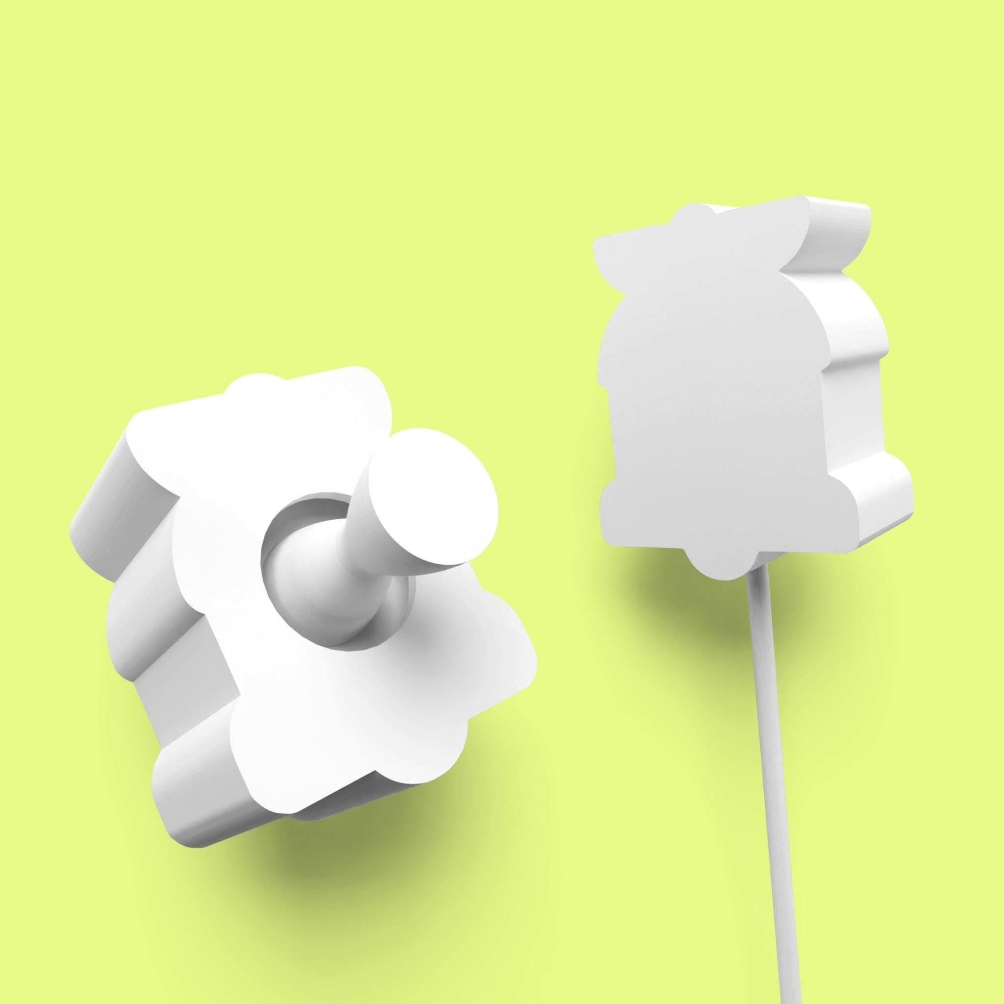 Christmas Professional Cake Pop Mold Set 2 Eco-Friendly PLA Plastic Molds.