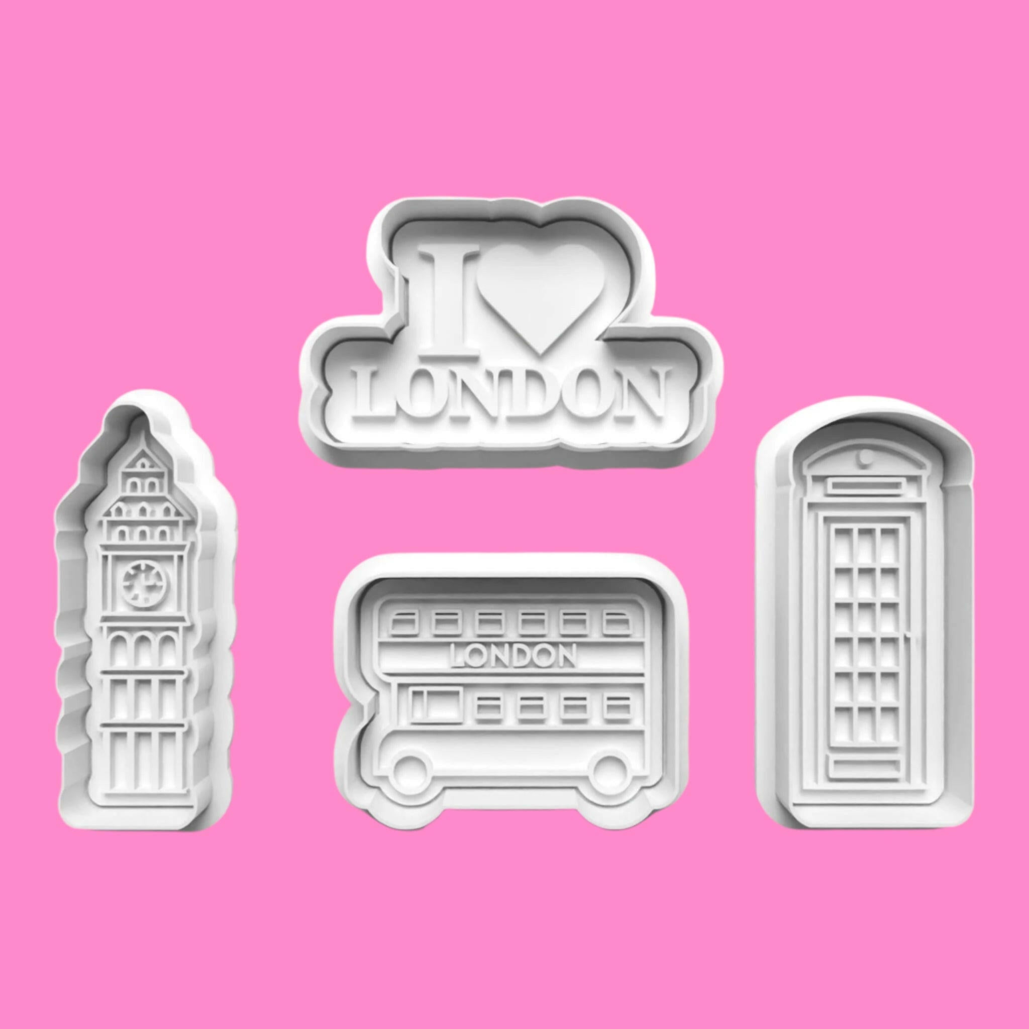 I love London Cookie Cutter and embosser stamp set..