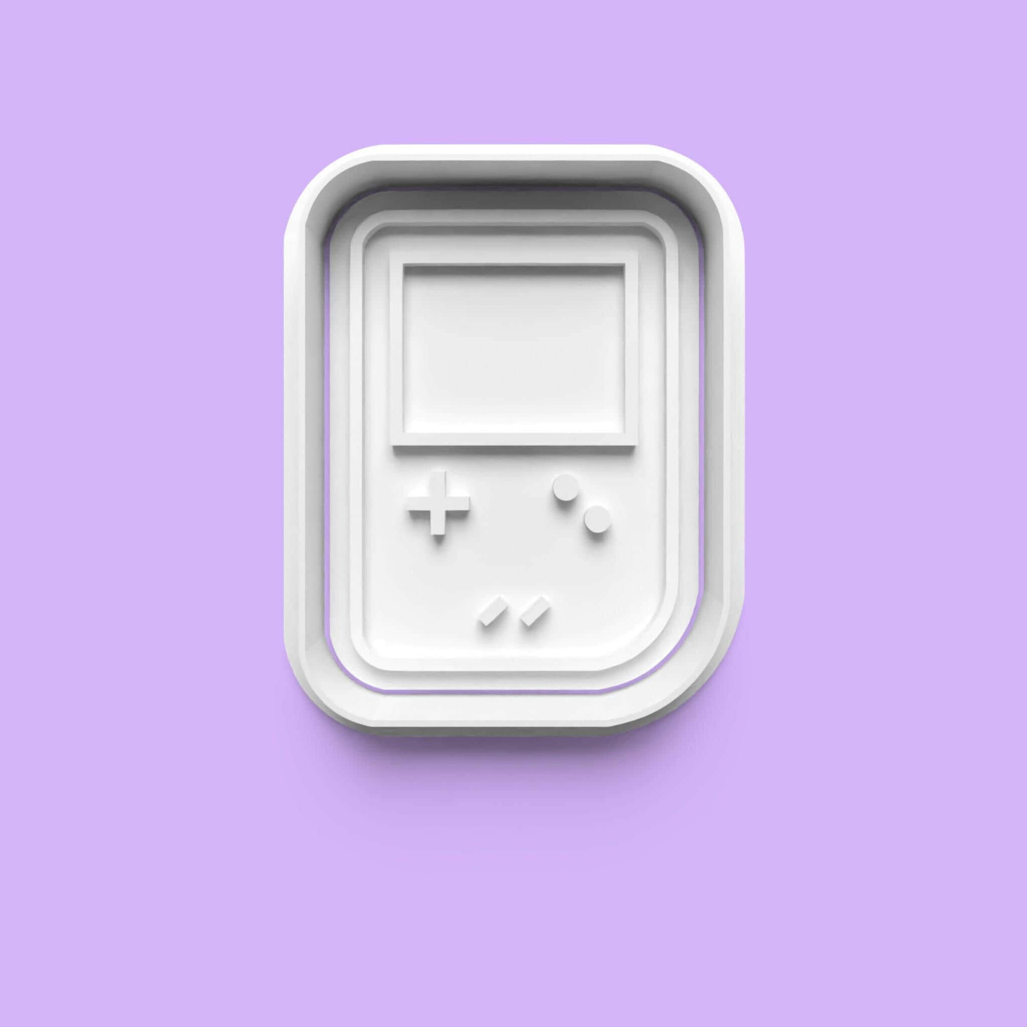 Video Game Controller complete Cookie Cutter and Embosser Stamp Set. XBOX Playstation Nintendo.