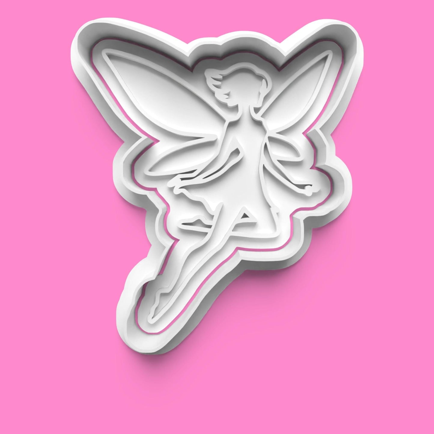 Fairies complete Cookie Cutter and Embosser Stamp Set.