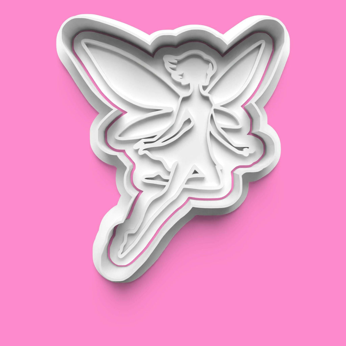 Fairies complete Cookie Cutter and Embosser Stamp Set..
