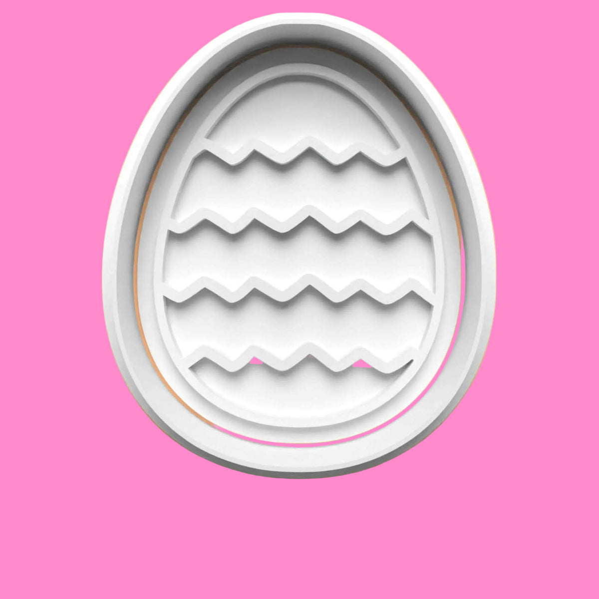 Easter Set 1 Cookie Cutter and Embosser Stamp Set.