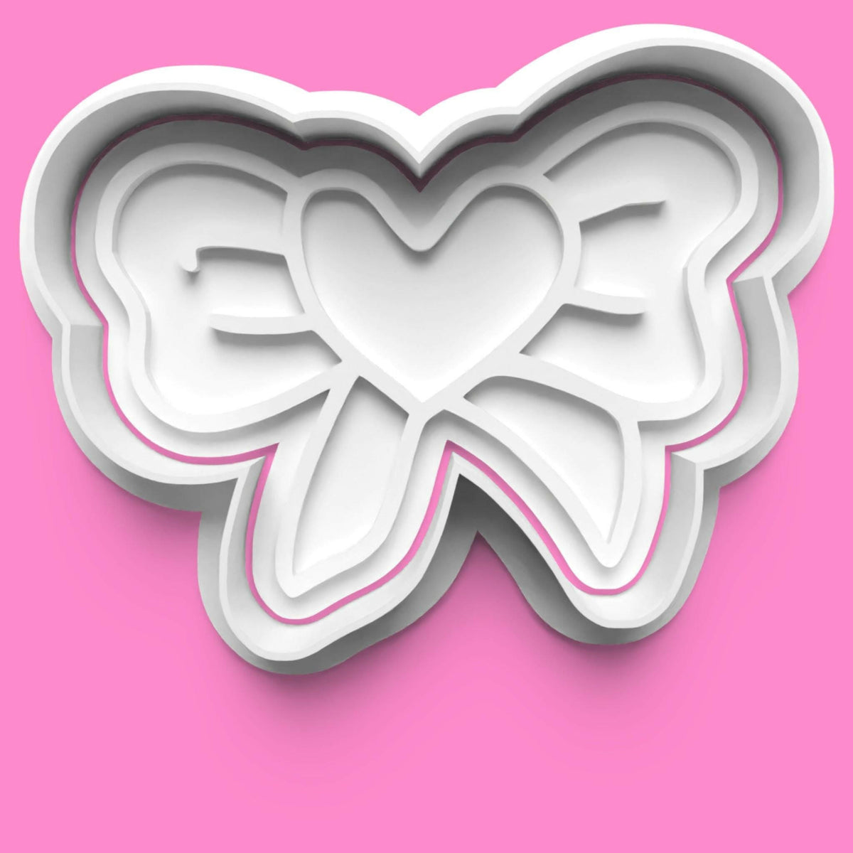 Valentines Love Set3 complete Cookie Cutter and Embosser Stamp Set..
