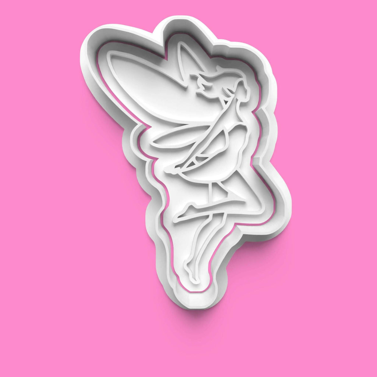 Fairies complete Cookie Cutter and Embosser Stamp Set..