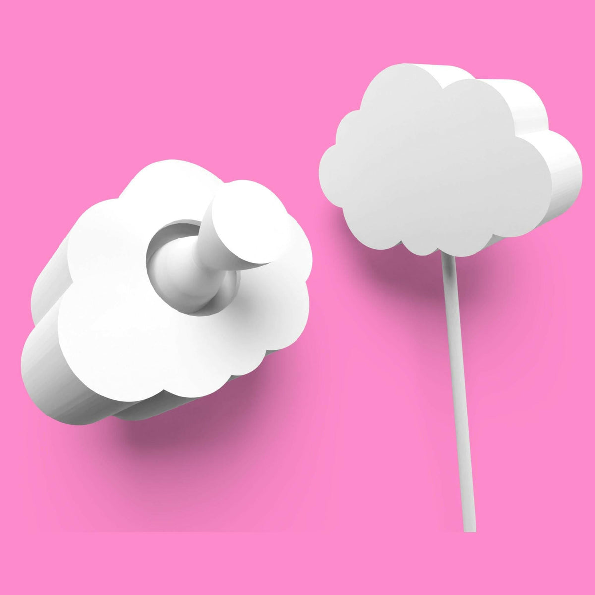 Professional Weather Items Cake Pop Mold Set - 4 Eco-Friendly PLA Plastic Molds.