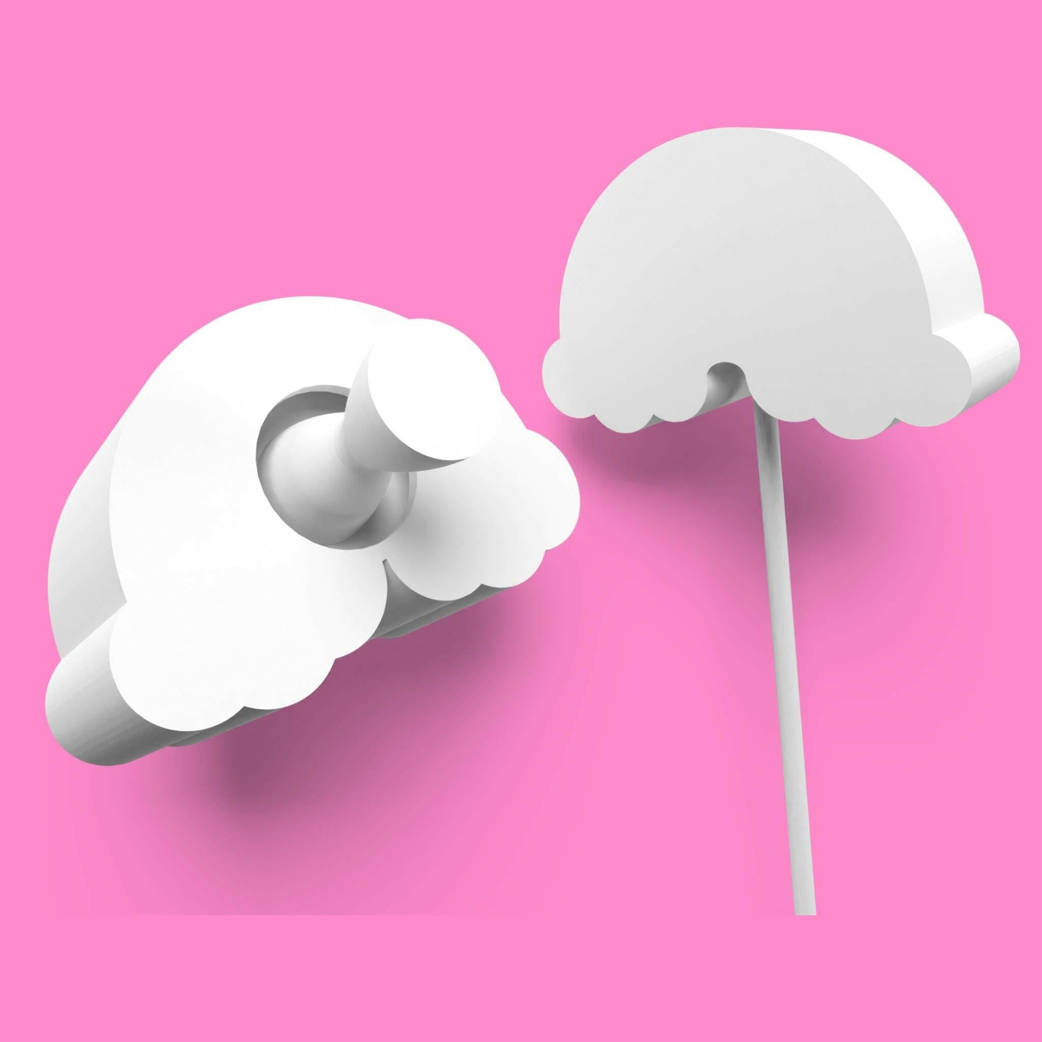 Professional Weather Items Cake Pop Mold Set - 4 Eco-Friendly PLA Plastic Molds.