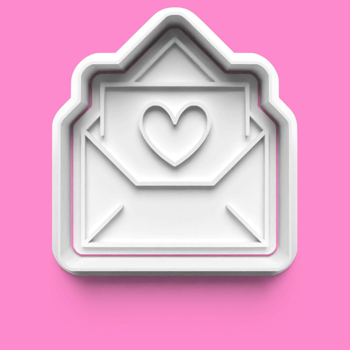 Valentines Love complete Cookie Cutter and Embosser Stamp Set. 0776.