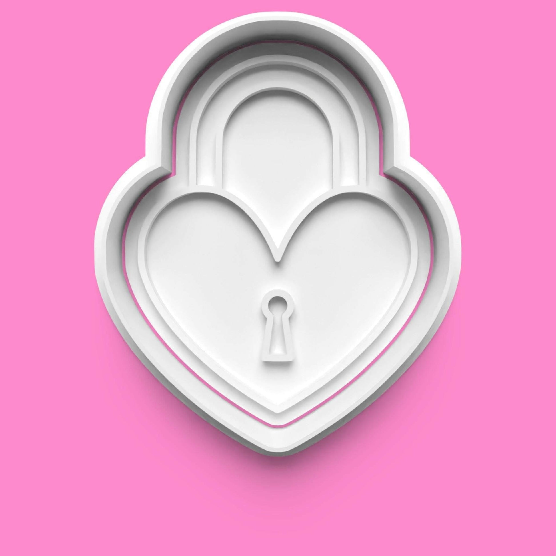 Valentines Love complete Cookie Cutter and Embosser Stamp Set. 0779.