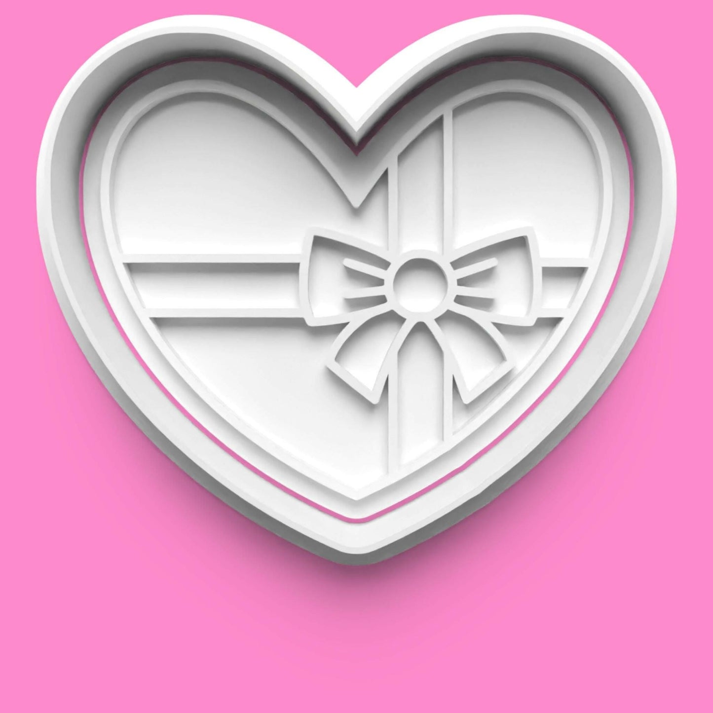 Valentines Love complete Cookie Cutter and Embosser Stamp Set. 0779.