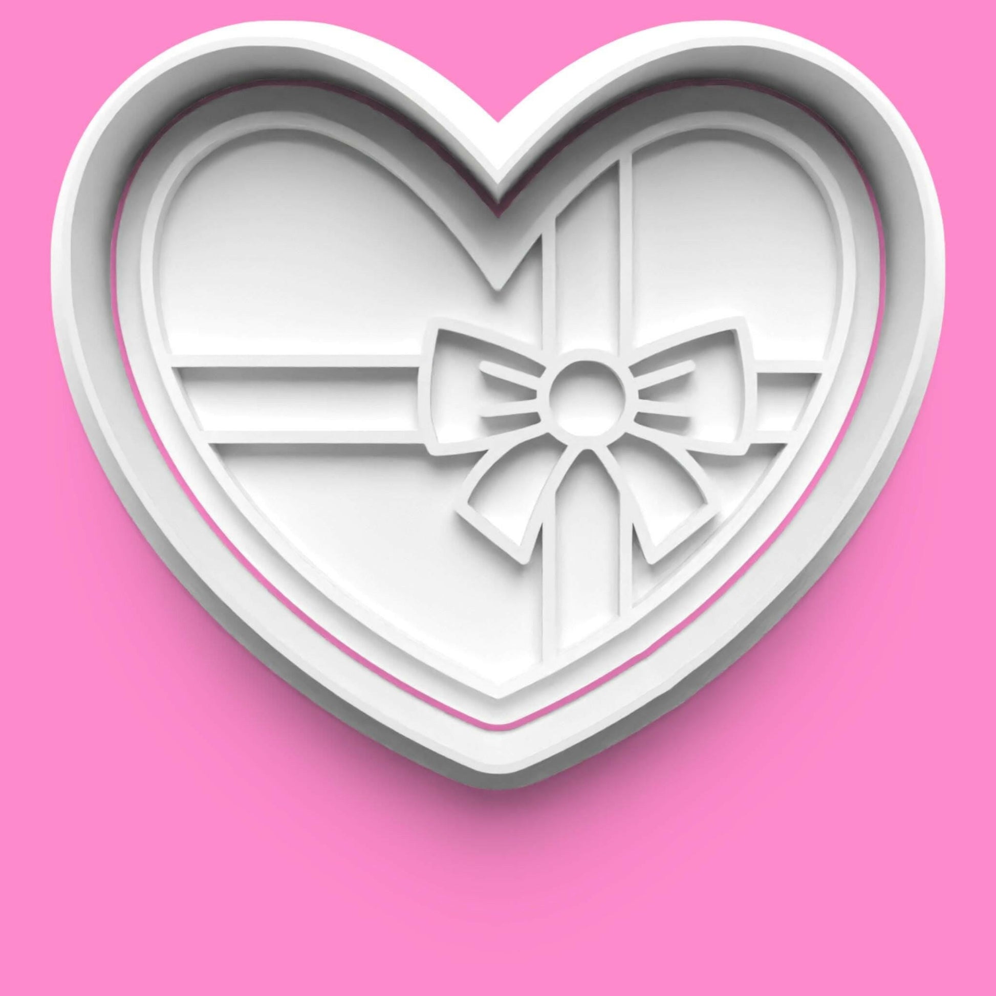 Valentines Love complete Cookie Cutter and Embosser Stamp Set. 0779.