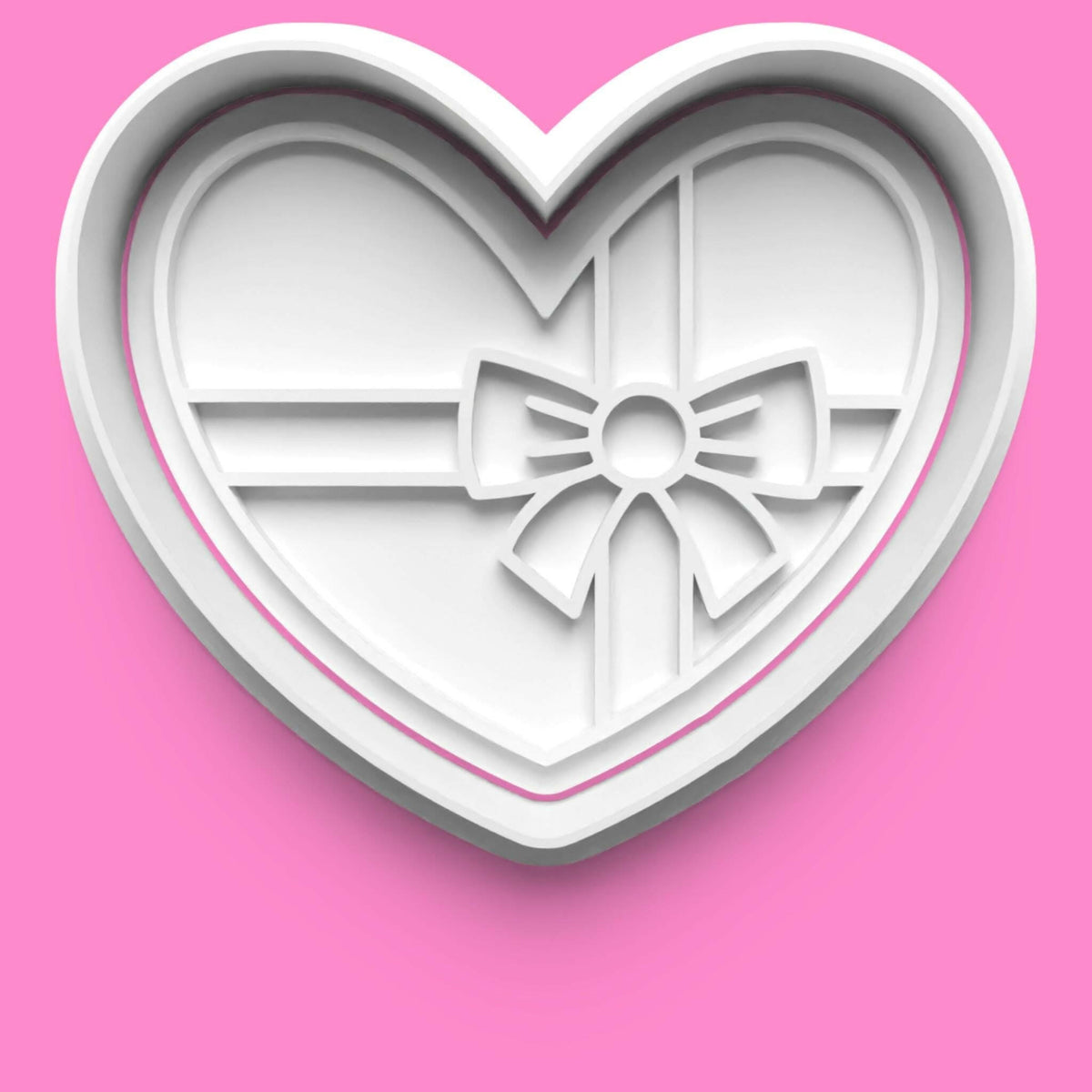 Valentines Love complete Cookie Cutter and Embosser Stamp Set. 0779.
