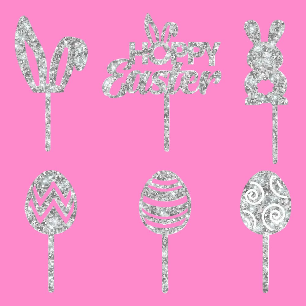 Easter Cupcake Toppers.