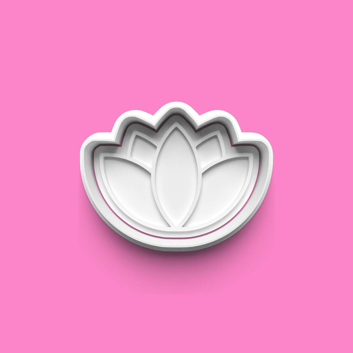 Spa Day Cookie Cutter and Embosser Stamp Set in 7cm or 10cm sizes..