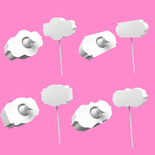 Professional Cake Pop Mold Set - 4 Eco-Friendly PLA Plastic Molds.