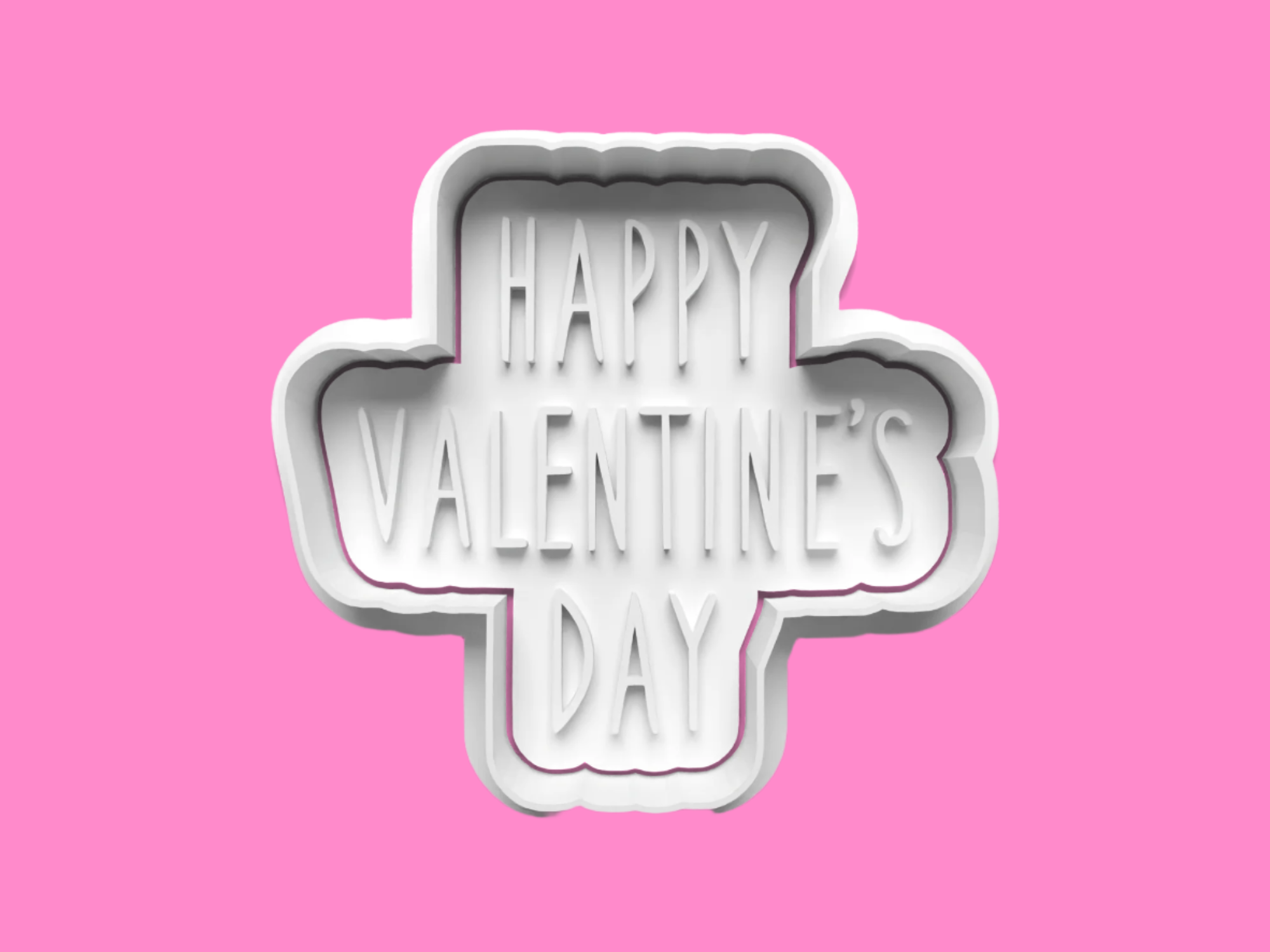 Valentines Day Tell them You Love Them with this complete Cookie Cutter and Embosser Set..