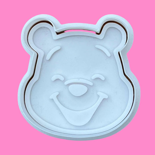 Winnie the Pooh Face Embosser and Cookie Cutter Set.